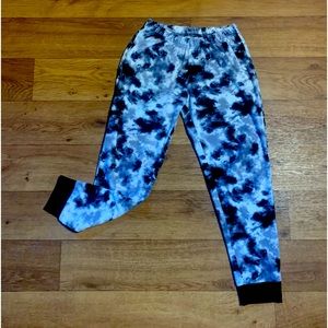 Girls soft velvet sweats